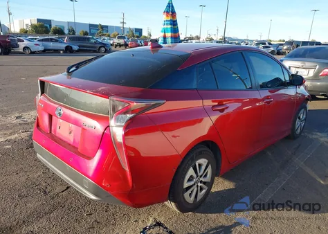 2018 Toyota Prius Two from USA, damaged, VIN JTDKBRFUXJ3064371
